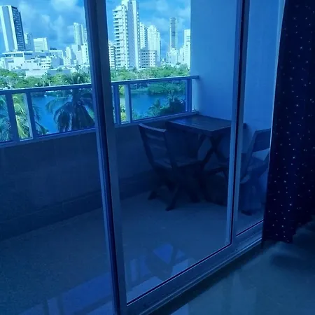 Ec-al3e Apartaesrudio Cerca Al Mar Con Piscina, Aire Acondicionado Y Wifi Apartamento *